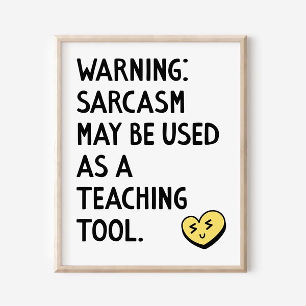 Middle High School Classroom Wall Art, English Math Science Poster, Teacher Classroom Rules, 5th 6th 7th 8th 9th Grade Sign DIGITAL DOWNLOAD