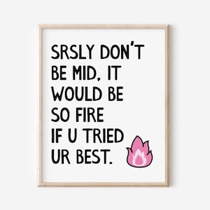 Middle High School Classroom Wall Art, English Math Science Poster, Teacher Classroom Rules, 5th 6th 7th 8th 9th Grade Sign DIGITAL DOWNLOAD