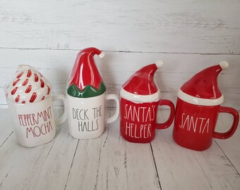 When Is Rae Dunn Christmas Coming Out In 2022 Rae Dunn Ho Ho Ho White Christmas Mug Coffee Mug Rae Dunn | Etsy