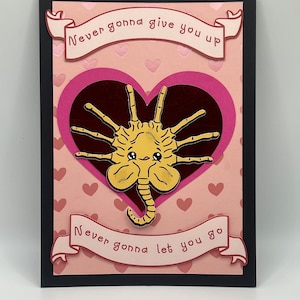 Facehugger Alien Karte