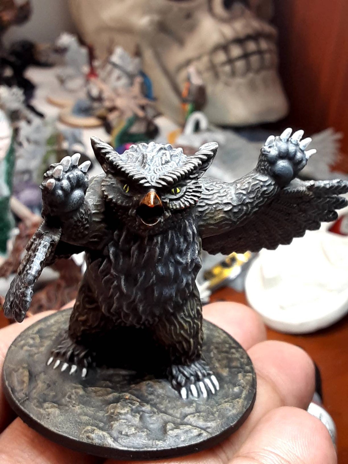 d&d owlbear miniature