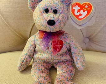 beanie baby 2001 signature bear