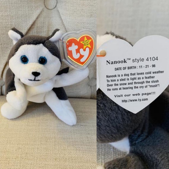 nanook beanie baby