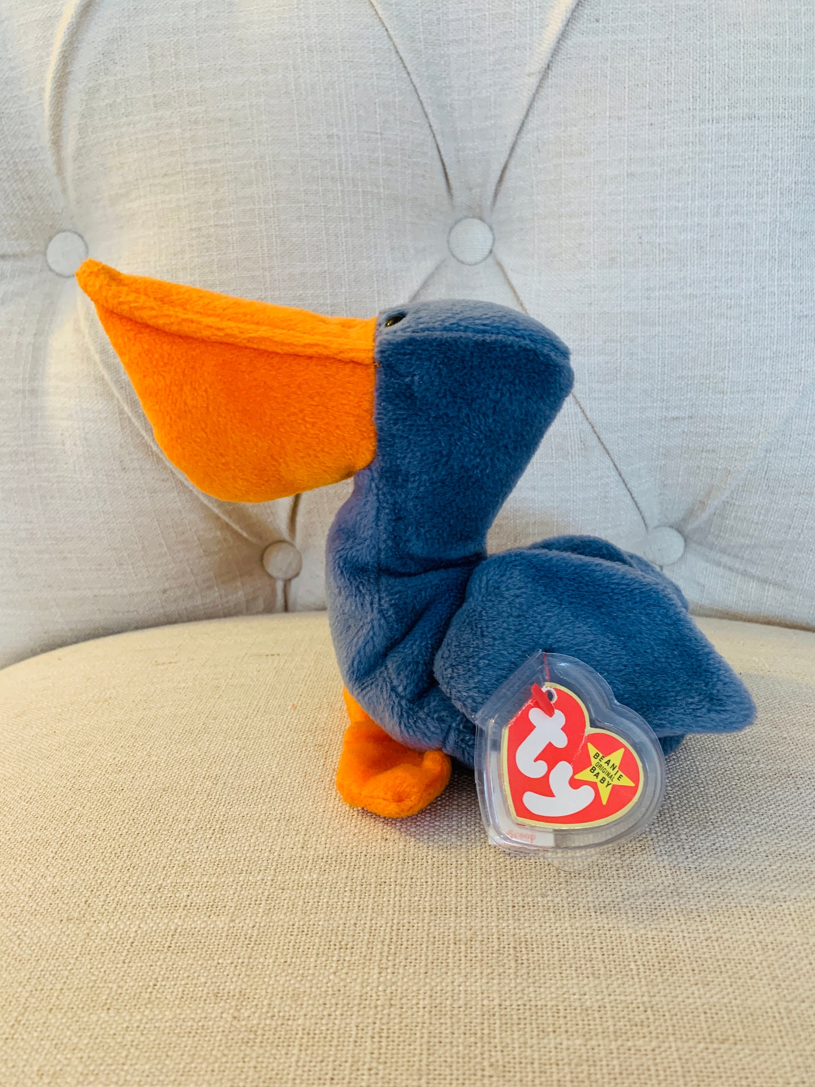 Scoop Beanie Baby MWMT valuable Errors Numeric Birthday 7-1-96 Style