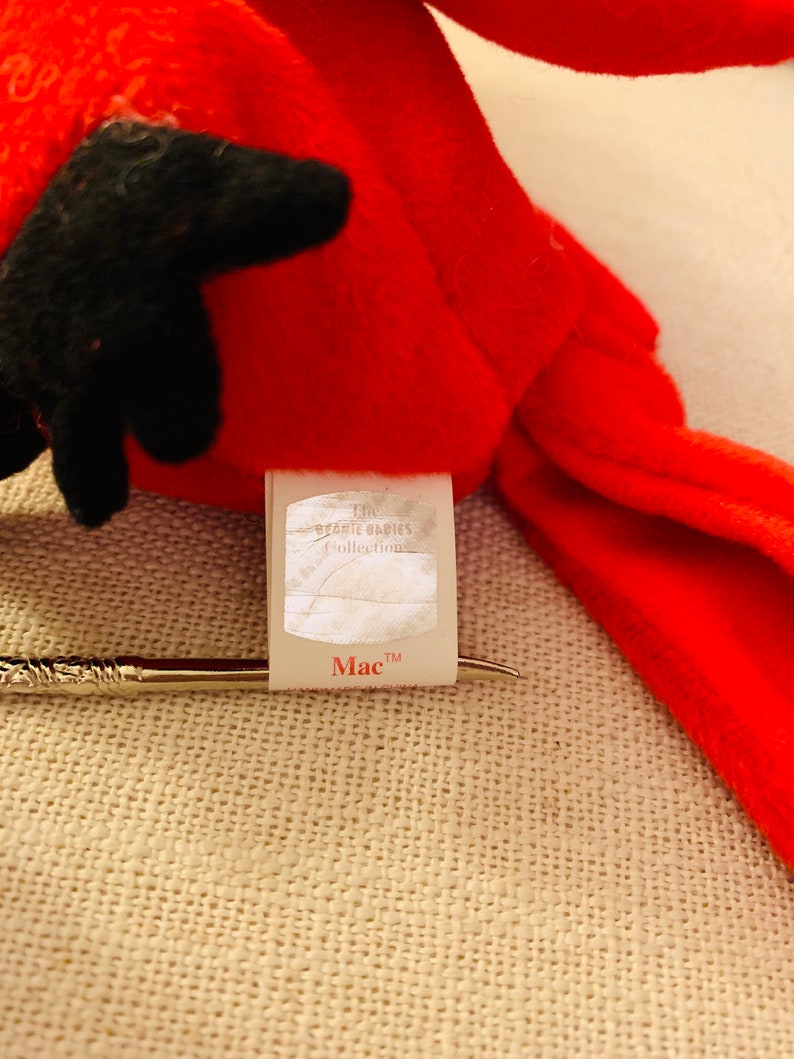 Mac Beanie Baby MWMT valuable Errors Style 4225 - Etsy