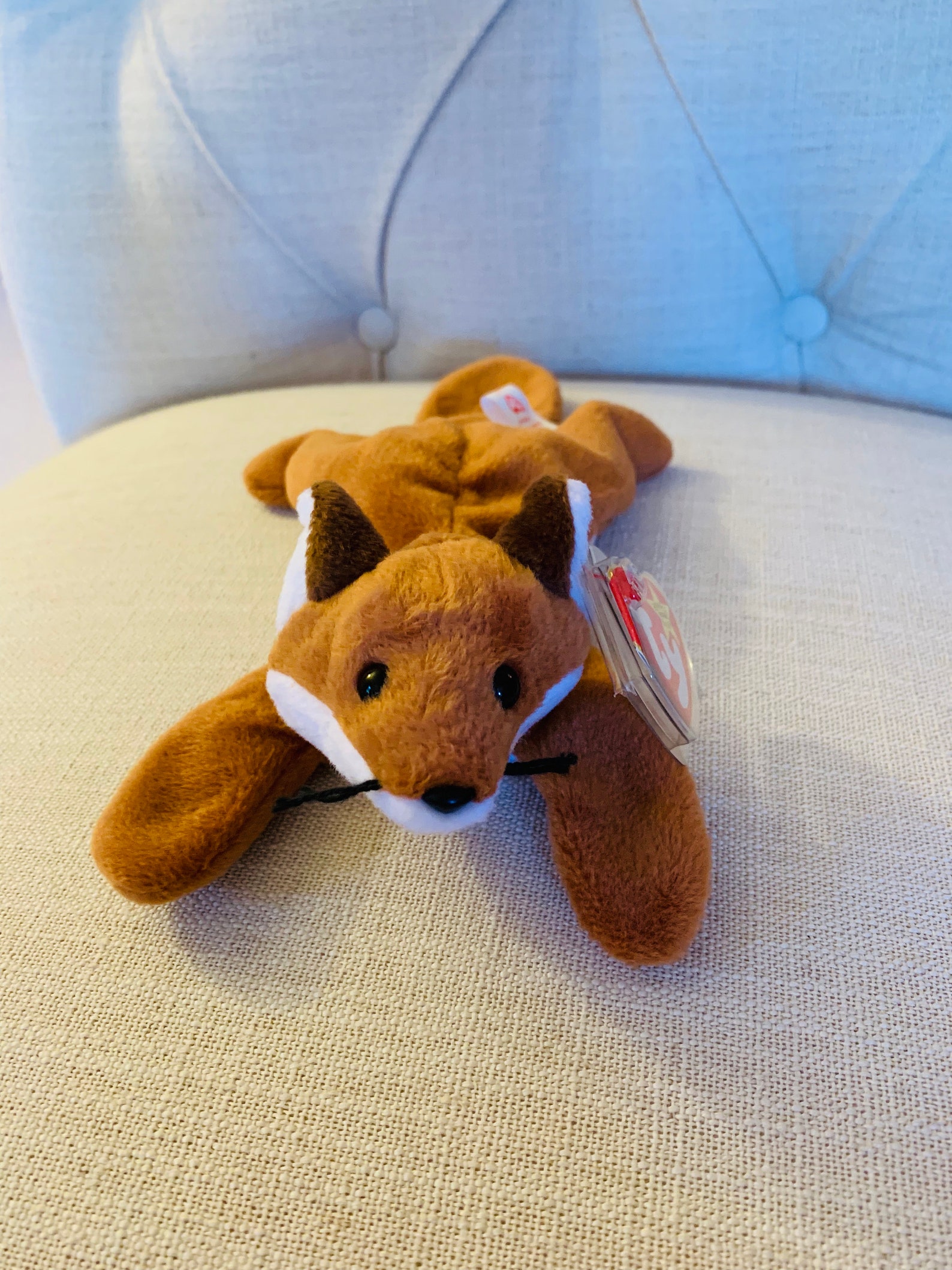 Sly Beanie Baby valuable Errors Style 4115 P.V.C. Etsy