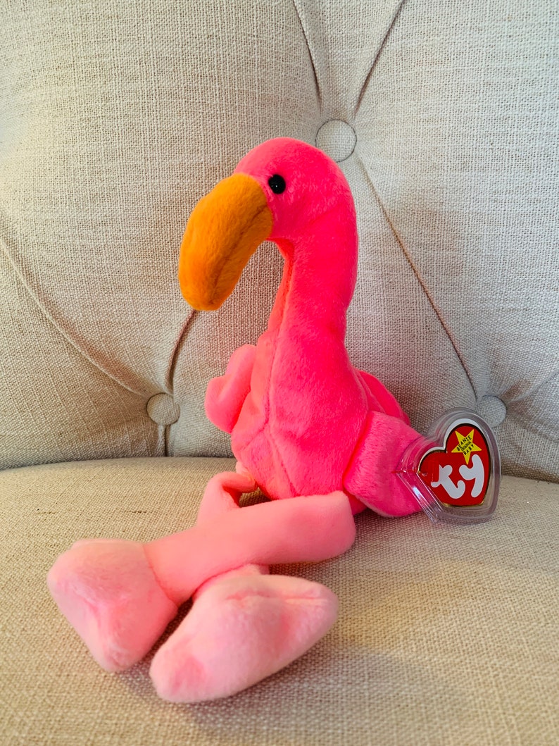 Pinky Beanie Baby MWMT valuable Errors Style 4072 February 13, 1995 - Etsy
