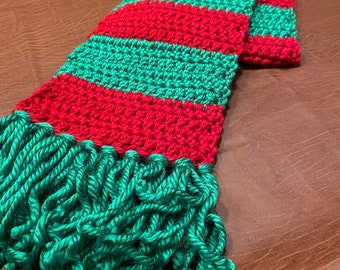 Bufanda de colores del equipo, abrigo, bufanda de invierno, chal de invierno.