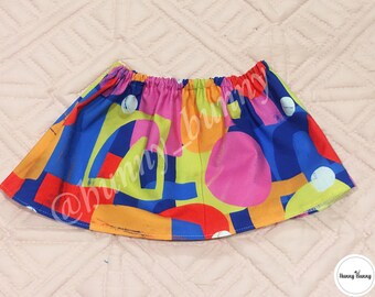 Abstract shapes Baby Skirt