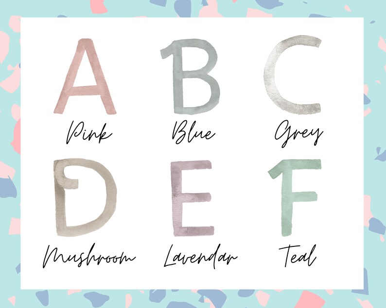 safari animal nursery name sign nursery wall art for jungle theme baby shower Custom watercolor elephant print for kids