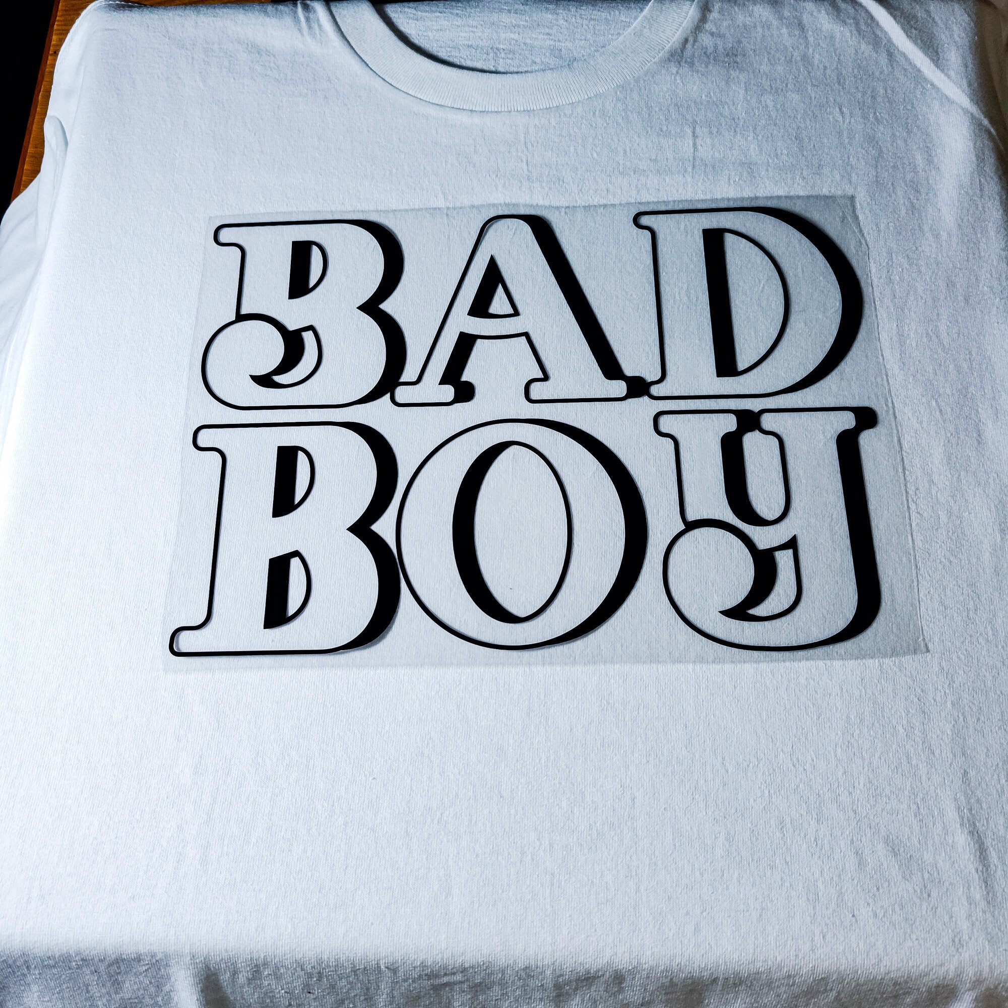 Bad Boy Svg Tshirt Design File, Retro Font Tee Svg , Streetwear Svg
