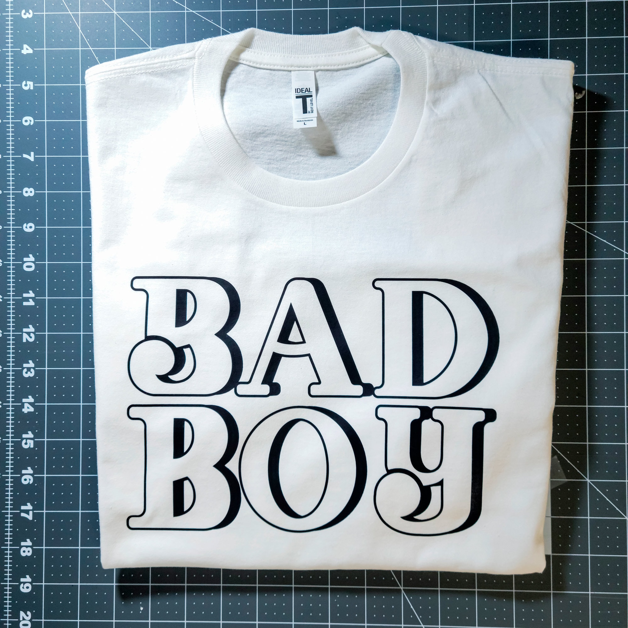 Bad Boy Svg Tshirt Design File, Retro Font Tee Svg , Streetwear Svg