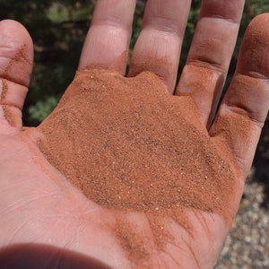 Sedona Arizona Sand, 3 Pounds, from Beautiful Sedona Red Rock Country