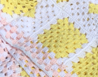 Sweet Lemonade- Baby Blanket, Beautiful, Colorful & Unique