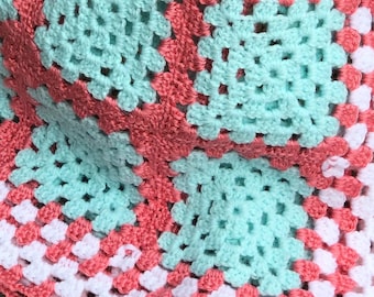 Tangerine Treat- Baby Blanket, Beautiful, Colorful & Unique