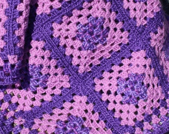 Orchid Magic-Baby Blanket, Planet Friendly Beautiful, Vintage & Unique