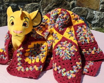 Folk Art, Eco Friendly, Handmade, Crochet Baby Blanket- Beautiful, Vintage & Unique, Keepsake