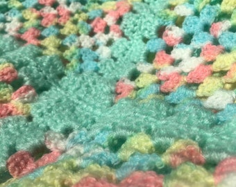 Ruffles- Baby Blanket, Beautiful, Vintage & Unique