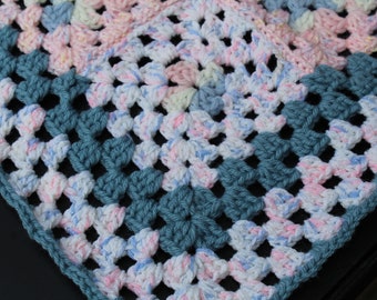 Humpty Dumpty, Eco Friendly, Handmade, Crochet Blanket- Beautiful, Vintage & Unique