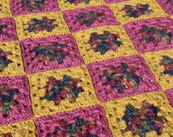 Country Lane, Eco Friendly, Handmade, Crochet Baby Blanket- Beautiful, Vintage & Unique, Keepsake