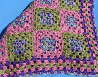 Nostalgia , Eco Friendly, Handmade, Crochet Baby Blanket- Beautiful, Vintage & Unique