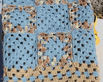 Little Rascal, Eco Friendly, Handmade, Crochet Baby Blanket- Beautiful, Vintage & Unique, Keepsake