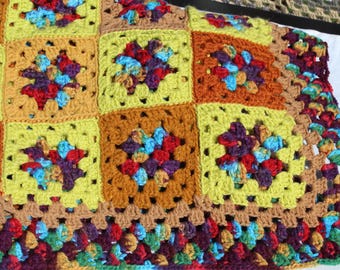 Harvest Moon, Eco Friendly, Handmade, Crochet Baby Blanket- Beautiful, Vintage & Unique, Keepsake