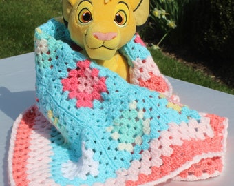 Enchanted, Eco Friendly, Handmade, Crochet Baby Blanket- Beautiful, Vintage & Unique, Keepsake
