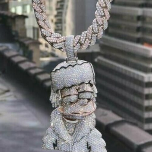 Movie Character Pendant / 925 Sterling 