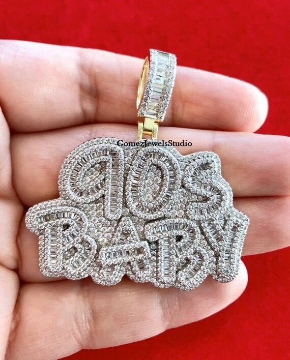Iced Out Sim Diamonds 90's Baby Custom 