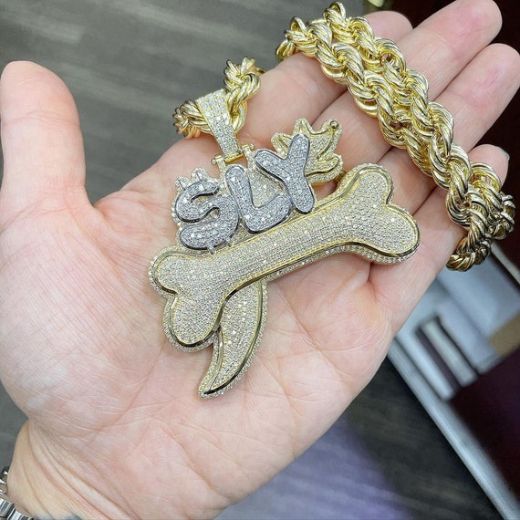 Customize Letter Pendant for Men/custom 