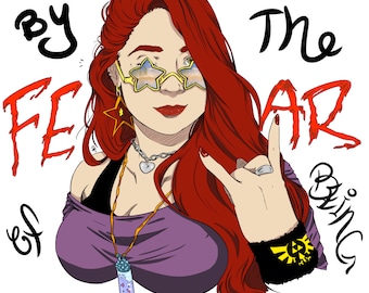 Inspired by fear print