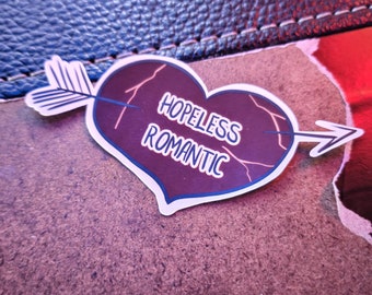 Hoffnungslos Romantischer Sticker