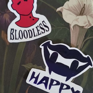 Astarion Happy/Bloodless Sticker set