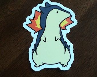Typhlosion Aufkleber