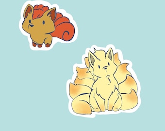 Vulpix/Ninetails Sticker!