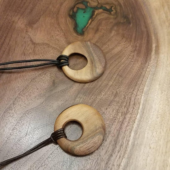 Woodturning pendants sale