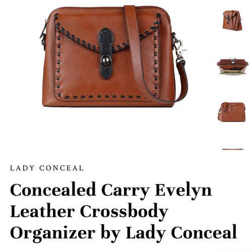 Conceal Carry Monogrammed Purse Large Concealed Carry Purse Etsy