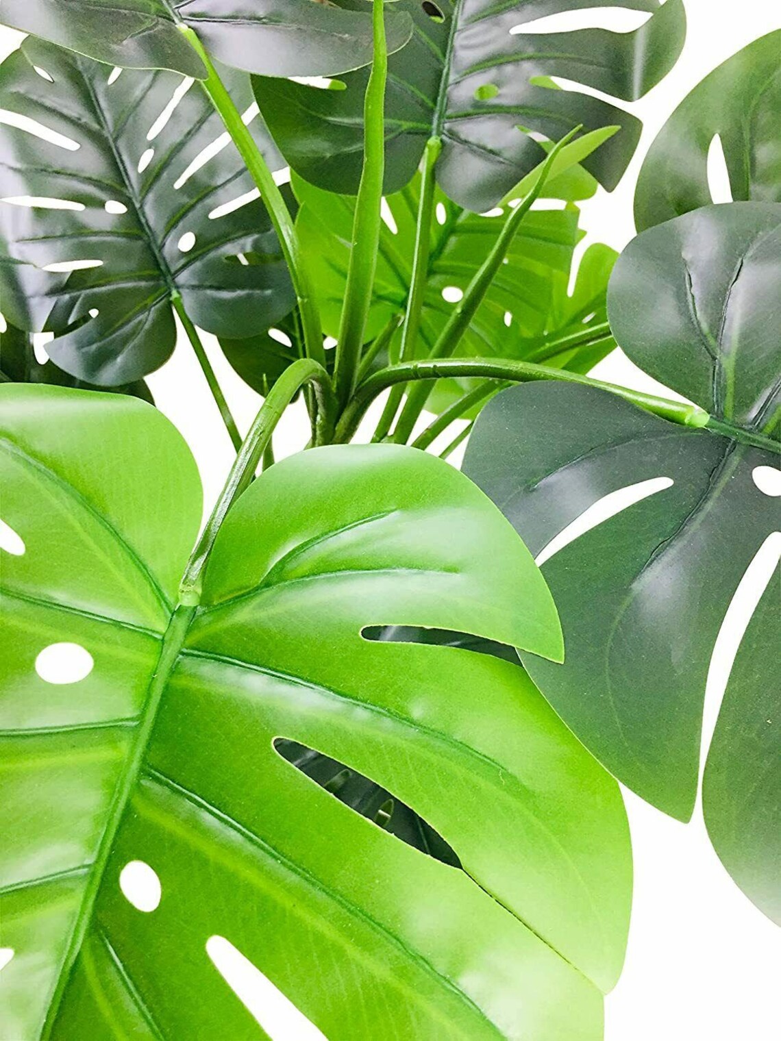Fake plant artificial monstera tree 140cm green large house Etsy