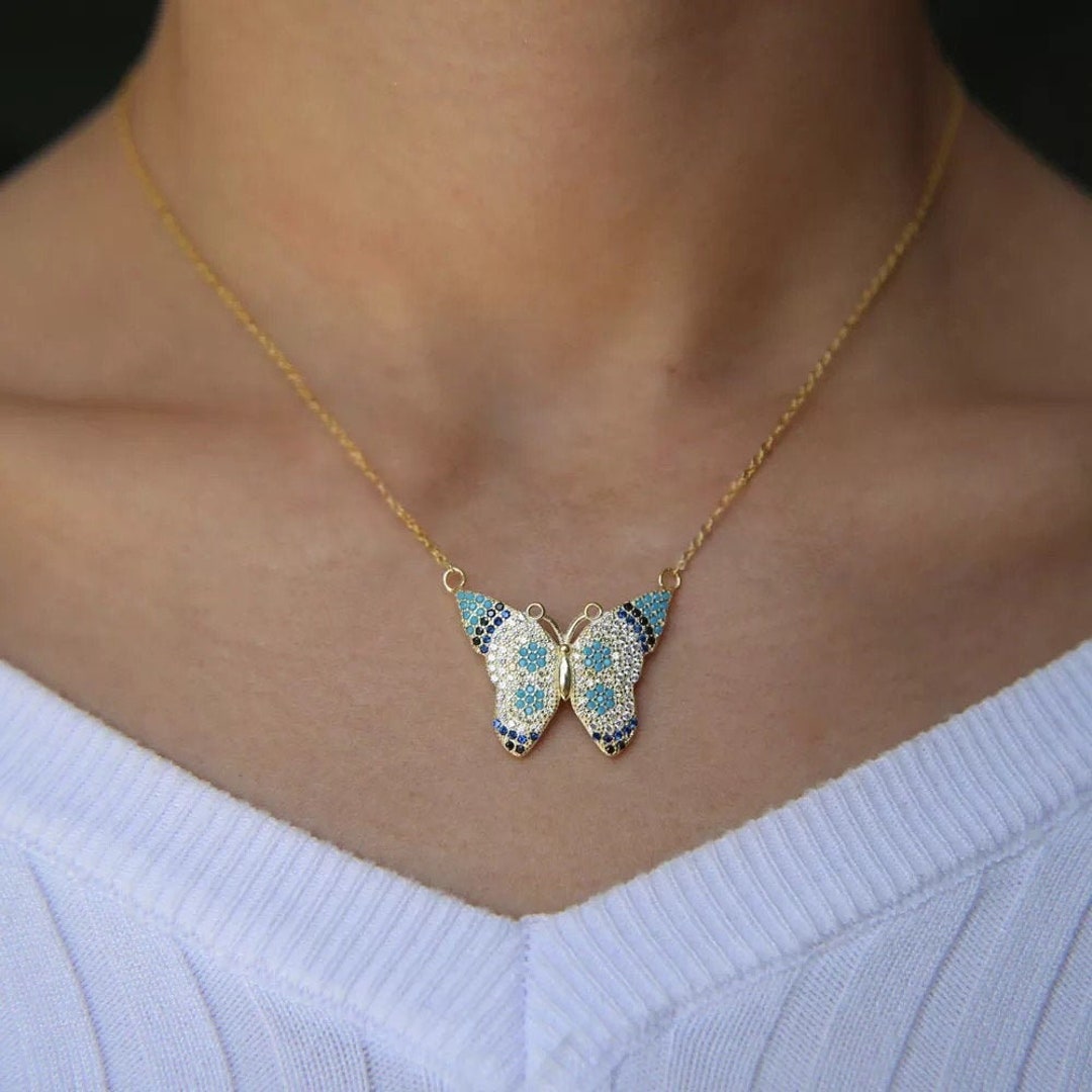 Collana Pendente Stella In Argento Placcato Per Donna, Philip Jones, Ciondolo A Stella, Nuova Con Astuccio - Foto 2