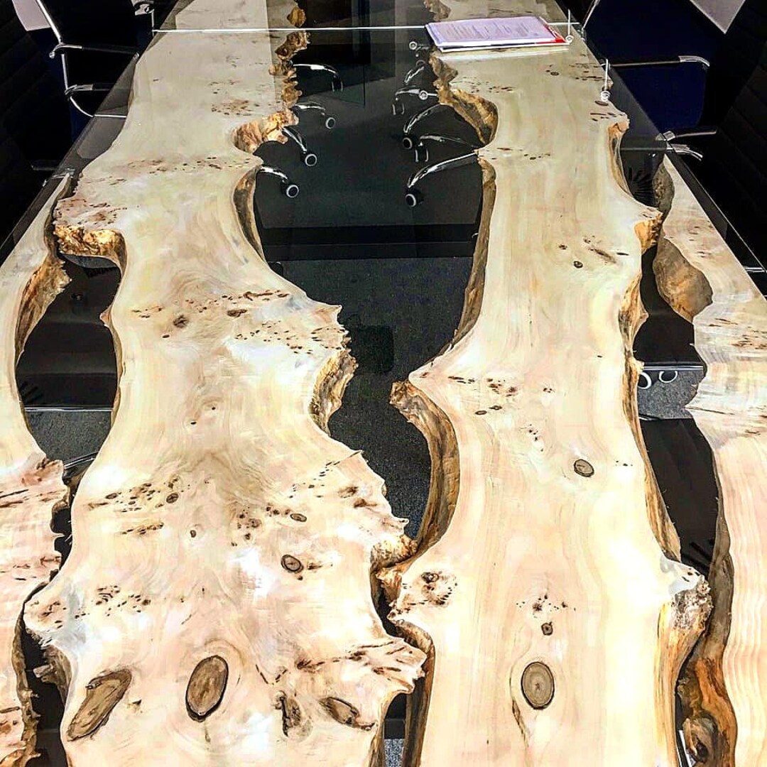 Unique Poplar Wood Table for Sale Etsy