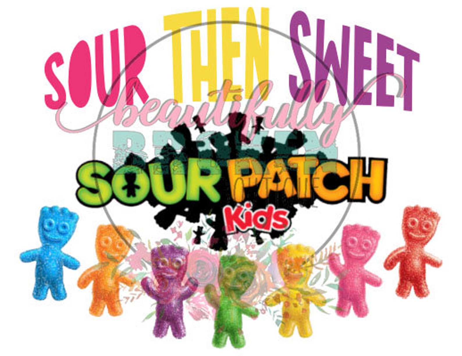 Sour Patch Kids PNG Digital Download Etsy