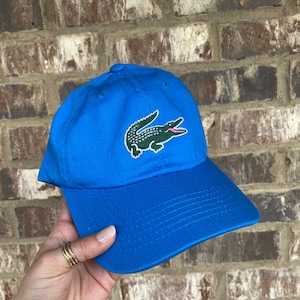 Preppy Alligator Crocodile Ball Cap | Coastal Patch Hat | Adult Hat | Unisex Ball Cap Baseball Cap Hat
