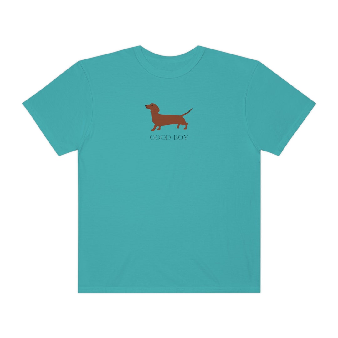 Good Boy Tee / Brown Dachshund Weiner Dog Shirt Dog Mom Dog Etsy España