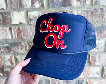 hacken auf Atlanta Braves Baseball Cap für Erwachsene ATL Braves