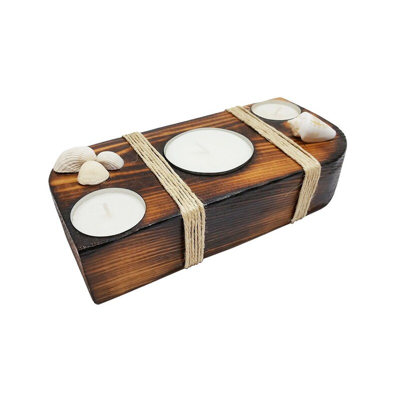 Candle Holder Wooden Candlestick Ant\u0131que Candle Centerpiece Wedding Candle Holder Set
