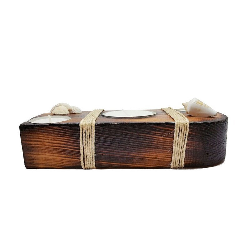 Candle Holder Wooden Candlestick Ant\u0131que Candle Centerpiece Wedding Candle Holder Set
