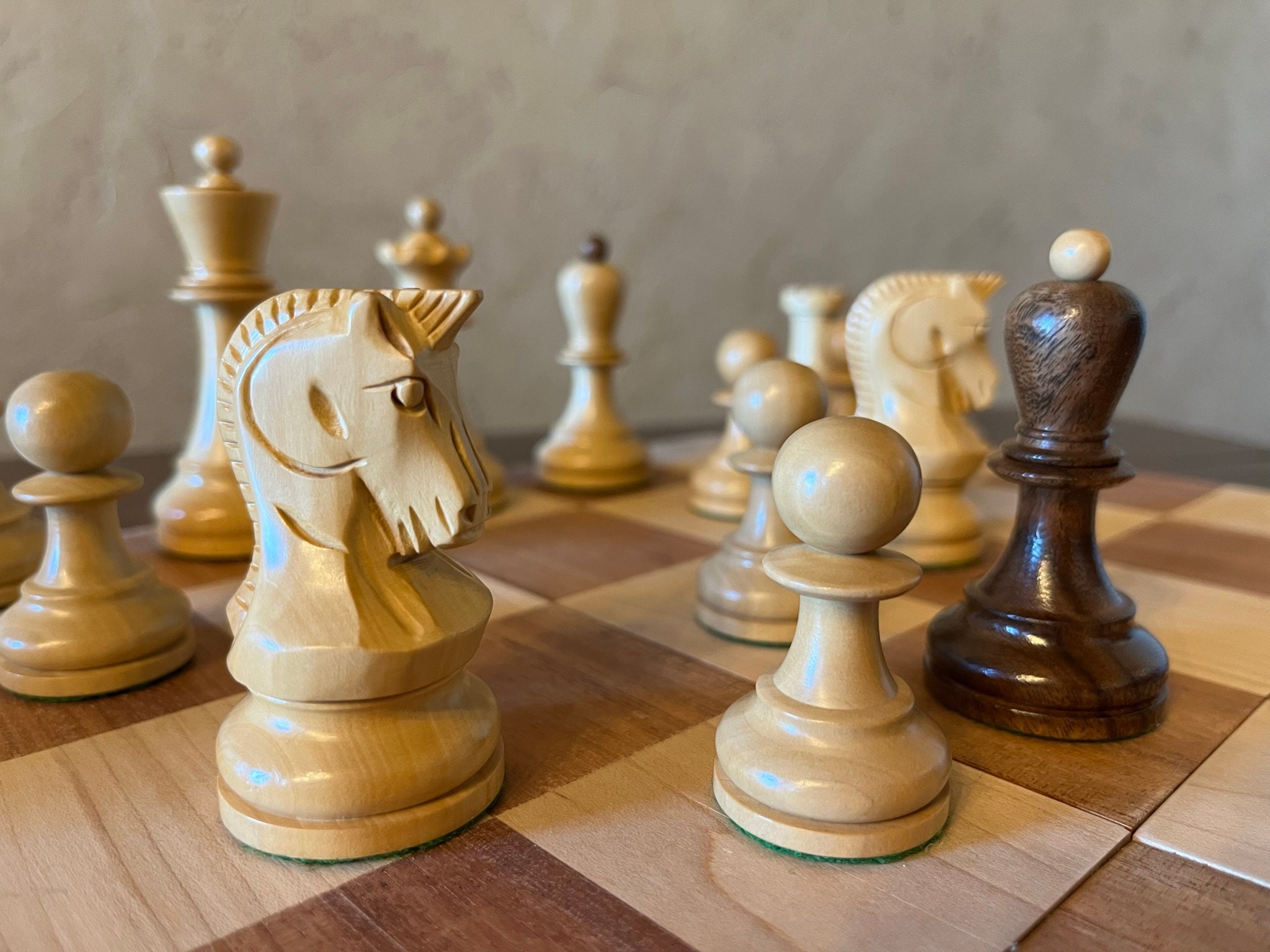 1940s Art Deco chess pieces — Black Forest Studio