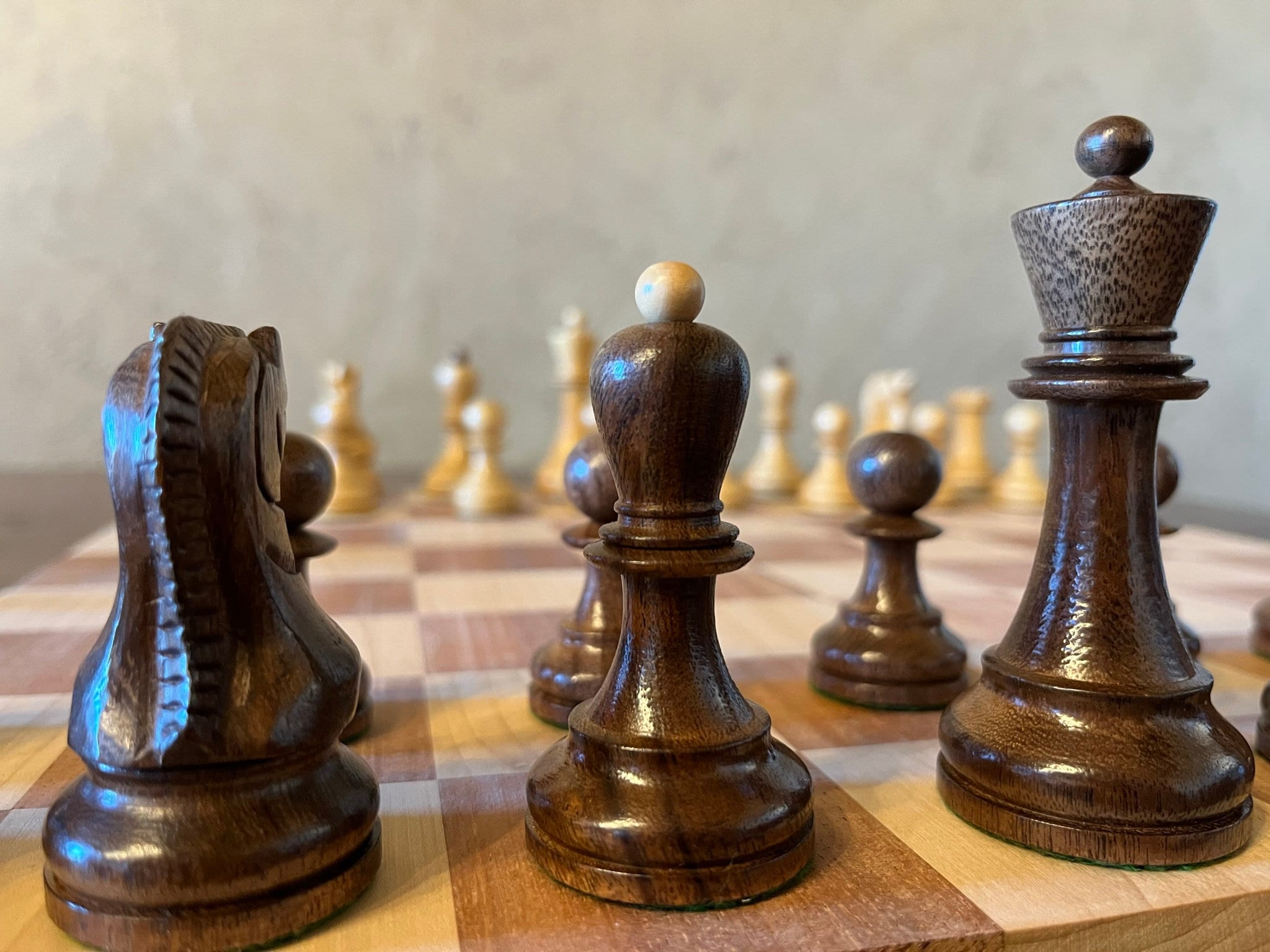 1940s Art Deco chess pieces — Black Forest Studio