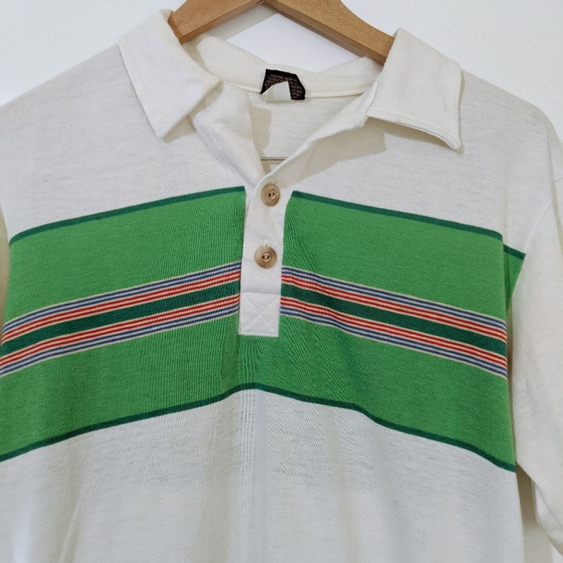 Vintage 70s Men's Wrangler Polo Shirt Size XL | Etsy